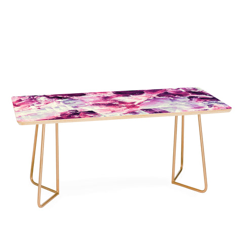 Marta Barragan Camarasa Pink mineral texture detail Coffee Table