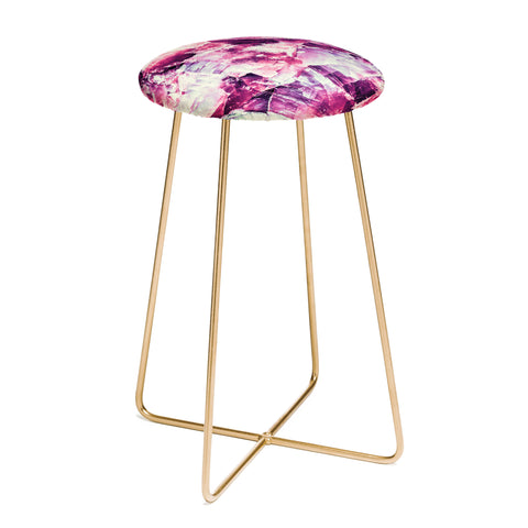 Marta Barragan Camarasa Pink mineral texture detail Counter Stool