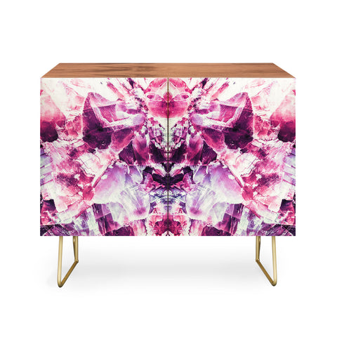 Marta Barragan Camarasa Pink mineral texture detail Credenza