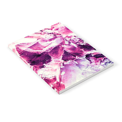 Marta Barragan Camarasa Pink mineral texture detail Notebook