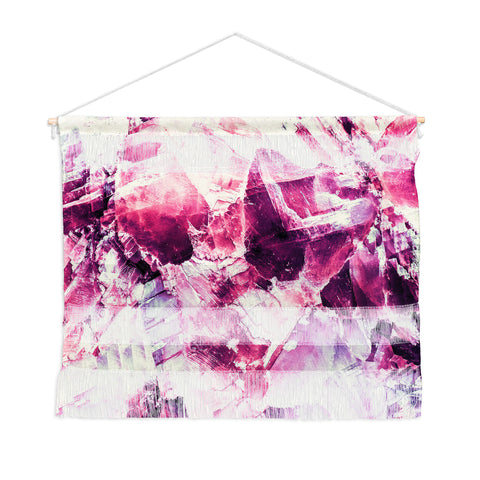 Marta Barragan Camarasa Pink mineral texture detail Wall Hanging Landscape