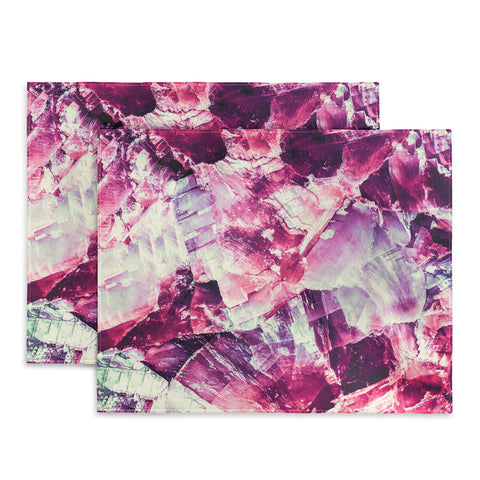 Marta Barragan Camarasa Pink mineral texture detail Placemat