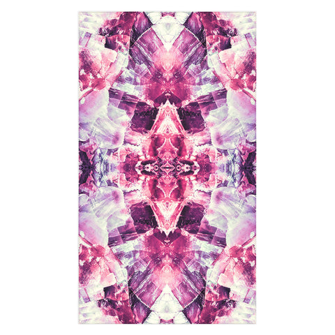 Marta Barragan Camarasa Pink mineral texture detail Tablecloth