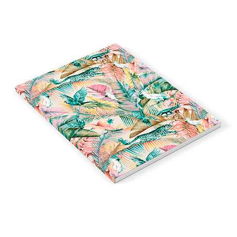 Marta Barragan Camarasa Pink sunset in the jungle Notebook