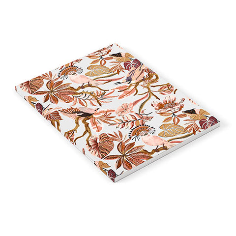 Marta Barragan Camarasa Pink tropical birds landscape Notebook