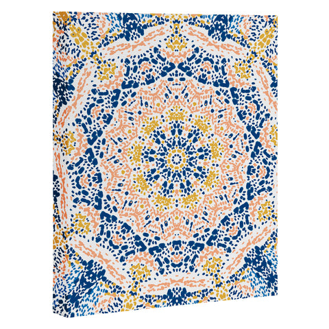 Marta Barragan Camarasa Pointillism mandala Art Canvas