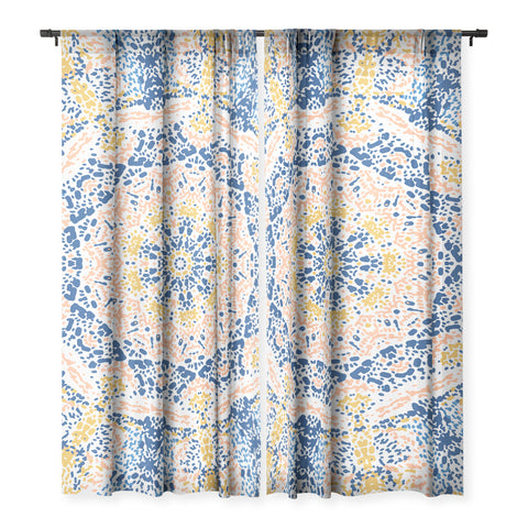 Marta Barragan Camarasa Pointillism mandala Sheer Non Repeat