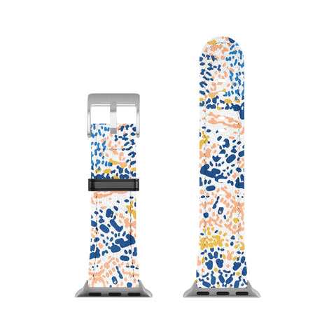 Marta Barragan Camarasa Pointillism mandala Apple Watch Band