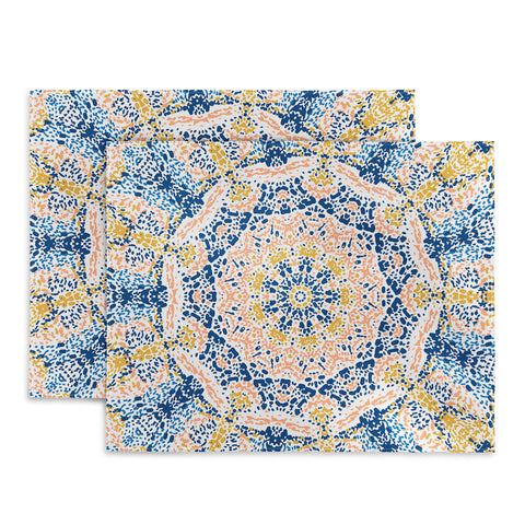 Marta Barragan Camarasa Pointillism mandala Placemat