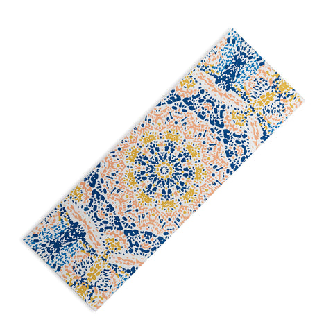 Marta Barragan Camarasa Pointillism mandala Yoga Mat