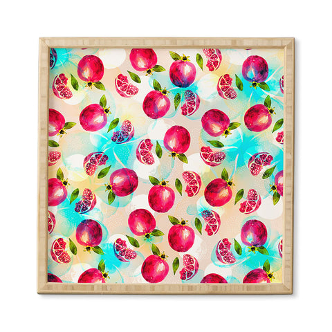 Marta Barragan Camarasa Pomegranate Pattern Framed Wall Art