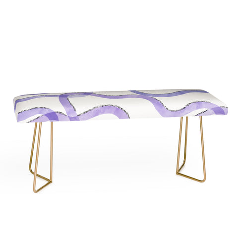 Marta Barragan Camarasa Purple curves Bench