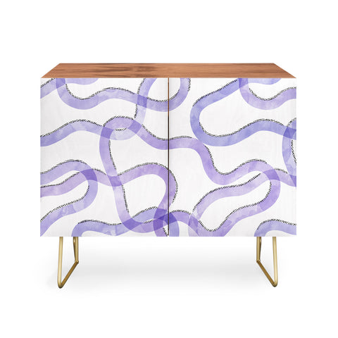 Marta Barragan Camarasa Purple curves Credenza