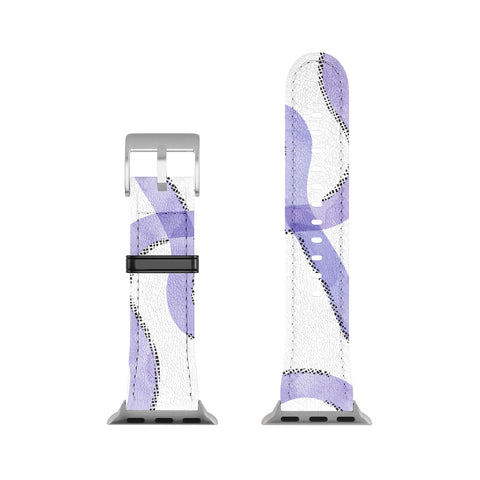 Marta Barragan Camarasa Purple curves Apple Watch Band