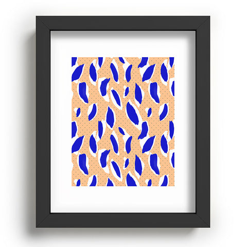 Marta Barragan Camarasa Rain brush strokes Recessed Framing Rectangle