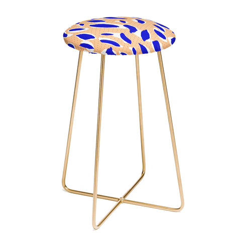 Marta Barragan Camarasa Rain brush strokes Counter Stool