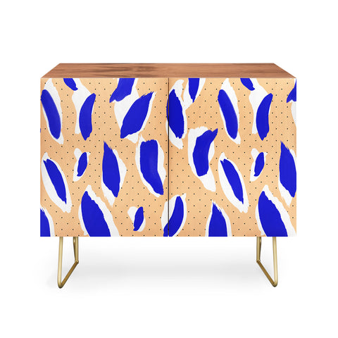 Marta Barragan Camarasa Rain brush strokes Credenza