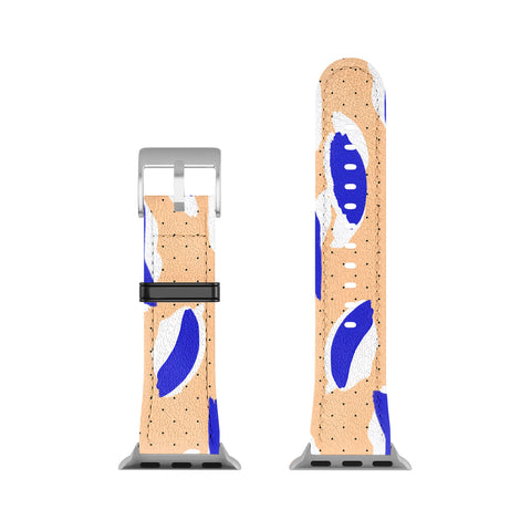 Marta Barragan Camarasa Rain brush strokes Apple Watch Band