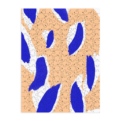 Marta Barragan Camarasa Rain brush strokes Puzzle