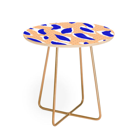 Marta Barragan Camarasa Rain brush strokes Round Side Table