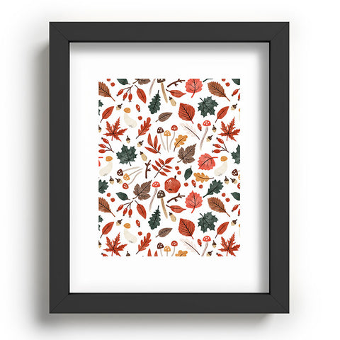 Marta Barragan Camarasa Reddish autumnal nature I Recessed Framing Rectangle