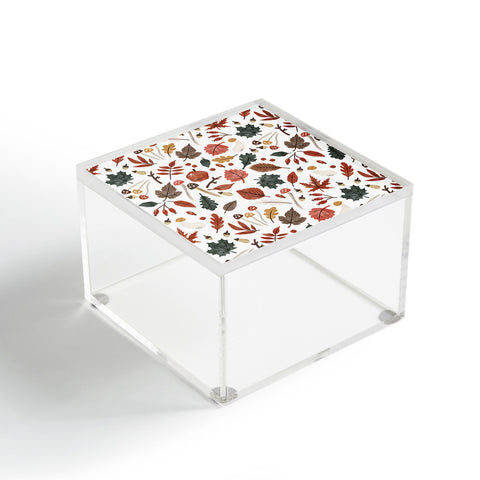 Marta Barragan Camarasa Reddish autumnal nature I Acrylic Box