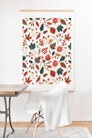Marta Barragan Camarasa Reddish autumnal nature I Art Print And Hanger