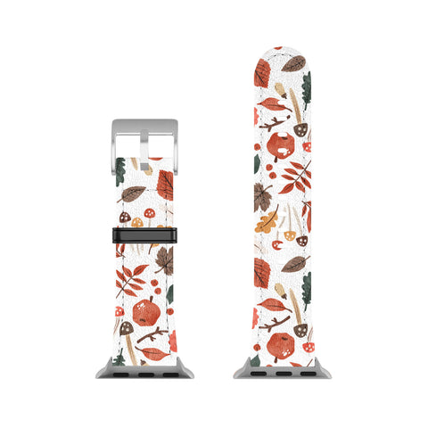 Marta Barragan Camarasa Reddish autumnal nature I Apple Watch Band