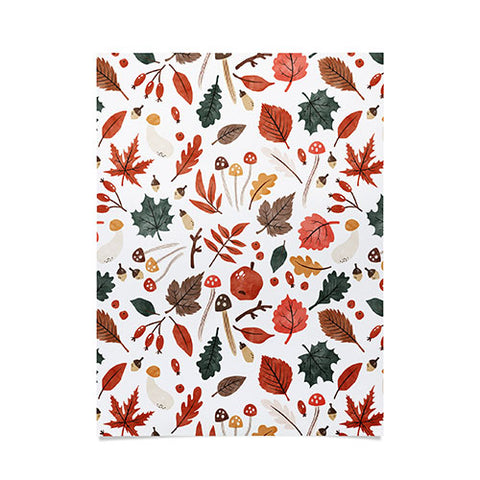 Marta Barragan Camarasa Reddish autumnal nature I Poster