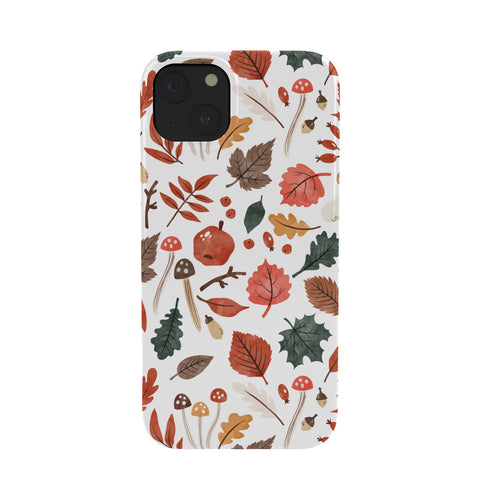 Marta Barragan Camarasa Reddish autumnal nature I Phone Case