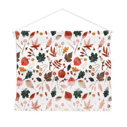 Marta Barragan Camarasa Reddish autumnal nature I Wall Hanging Landscape