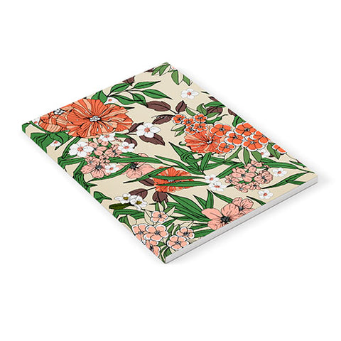 Marta Barragan Camarasa Retro flowery garden 01 Notebook