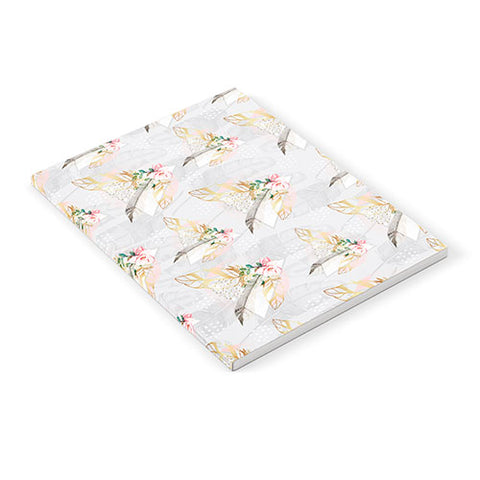 Marta Barragan Camarasa Romantic boho style pattern Notebook