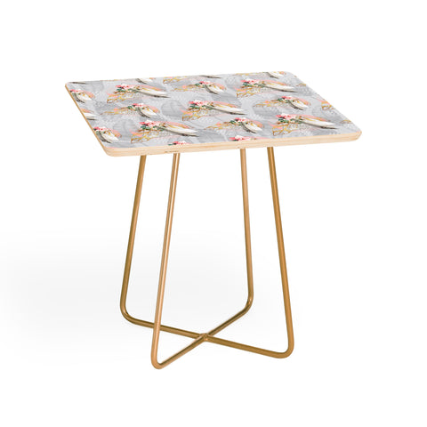 Marta Barragan Camarasa Romantic boho style pattern Side Table