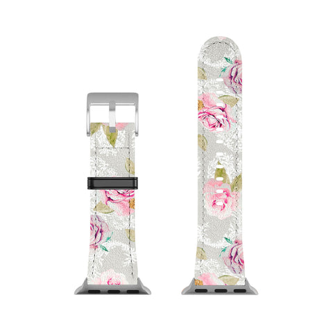 Marta Barragan Camarasa Romantic floral paisley pattern Apple Watch Band