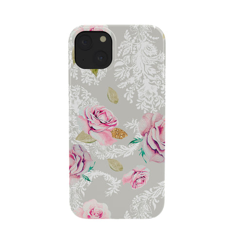 Marta Barragan Camarasa Romantic floral paisley pattern Phone Case