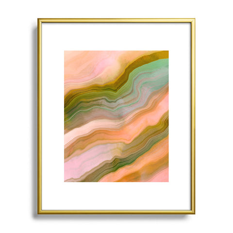 Marta Barragan Camarasa Rustic desert colors I Metal Framed Art Print