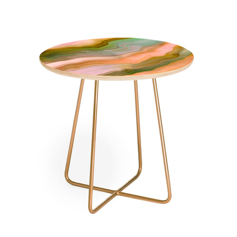 Marta Barragan Camarasa Rustic desert colors I Round Side Table