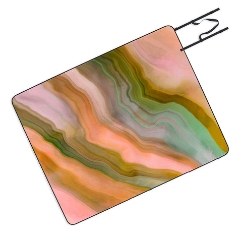 Marta Barragan Camarasa Rustic desert colors I Picnic Blanket
