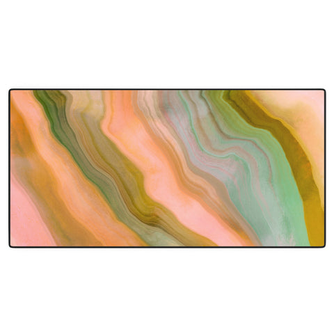 Marta Barragan Camarasa Rustic desert colors I Desk Mat