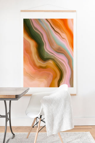 Marta Barragan Camarasa Rustic desert colors II Art Print And Hanger