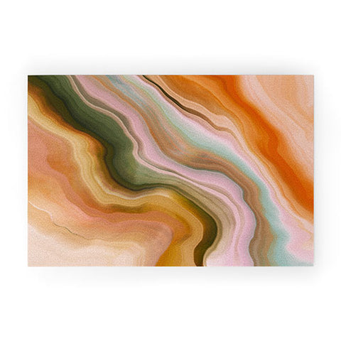 Marta Barragan Camarasa Rustic desert colors II Welcome Mat