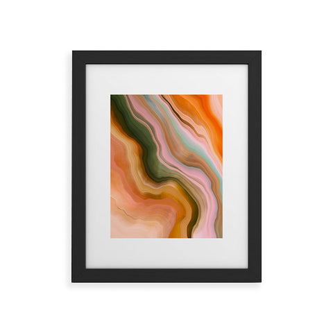 Marta Barragan Camarasa Rustic desert colors II Framed Art Print