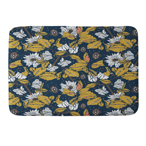 Marta Barragan Camarasa Seasonal darkness 22 Memory Foam Bath Mat