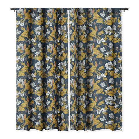 Marta Barragan Camarasa Seasonal darkness 22 Blackout Window Curtain
