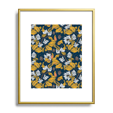 Marta Barragan Camarasa Seasonal darkness 22 Metal Framed Art Print