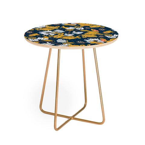 Marta Barragan Camarasa Seasonal darkness 22 Round Side Table