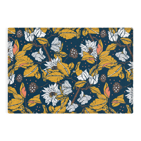 Marta Barragan Camarasa Seasonal darkness 22 Outdoor Rug