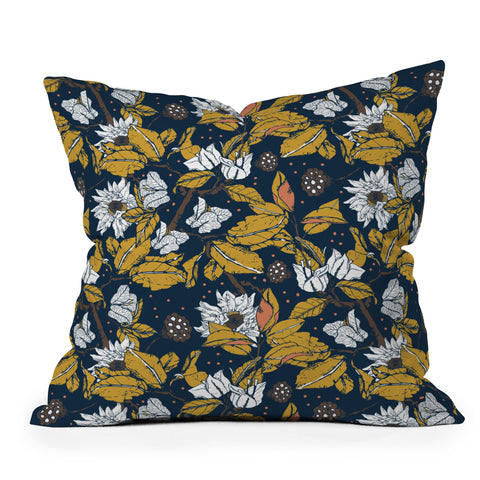 Marta Barragan Camarasa Seasonal darkness 22 Throw Pillow