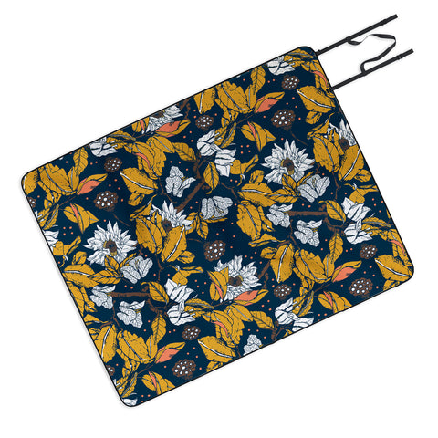 Marta Barragan Camarasa Seasonal darkness 22 Picnic Blanket
